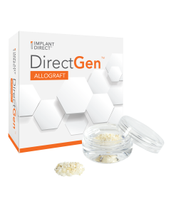 DirectGen Demineralized Cortical Allograft Granules Size: 125-850µm (1cc) - 1 Vial/Box