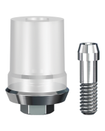 Implant Direct™ Dentistry ScrewPlant Engaging Castable Abutment (6.5mmD Width x 5.7mmD Platform x 1mmL Collar Height) - 1 / Per Box
