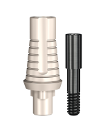 Implant Direct™ Dentistry RePlant Plastic Engaging Temporary Abutment (5.0mmD Platform) - 1 / Per Box