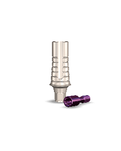 Implant Direct™ Dentistry InterActive / Swish Active Temporary Plastic Engaging Abutment (3.0mmD Width x 3.0mmD Platform) - 1 / Per Box