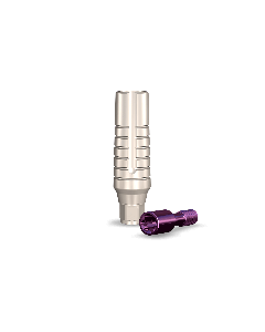 Implant Direct™ Dentistry InterActive / Swish Active Temporary Plastic Engaging Abutment (3.0mmD Platform) - 1 / Per Box