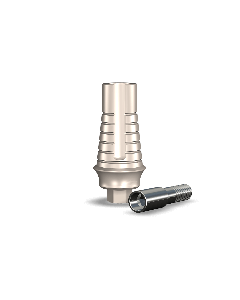 Implant Direct™ Dentistry Legacy Temporary Plastic Engaging Abutment (4.5mmD Width x  5.7mmD Healing Diameter x 4.5mmD Platform x 2mmL Collar Height) - 1 / Per Box