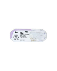 Implant Direct™ Dentistry Vilet Resorbable Sutures 4/0 - FS-2 / 3/8 Circle / 19mm - 18" (Dyed) - 12 Threads / Box